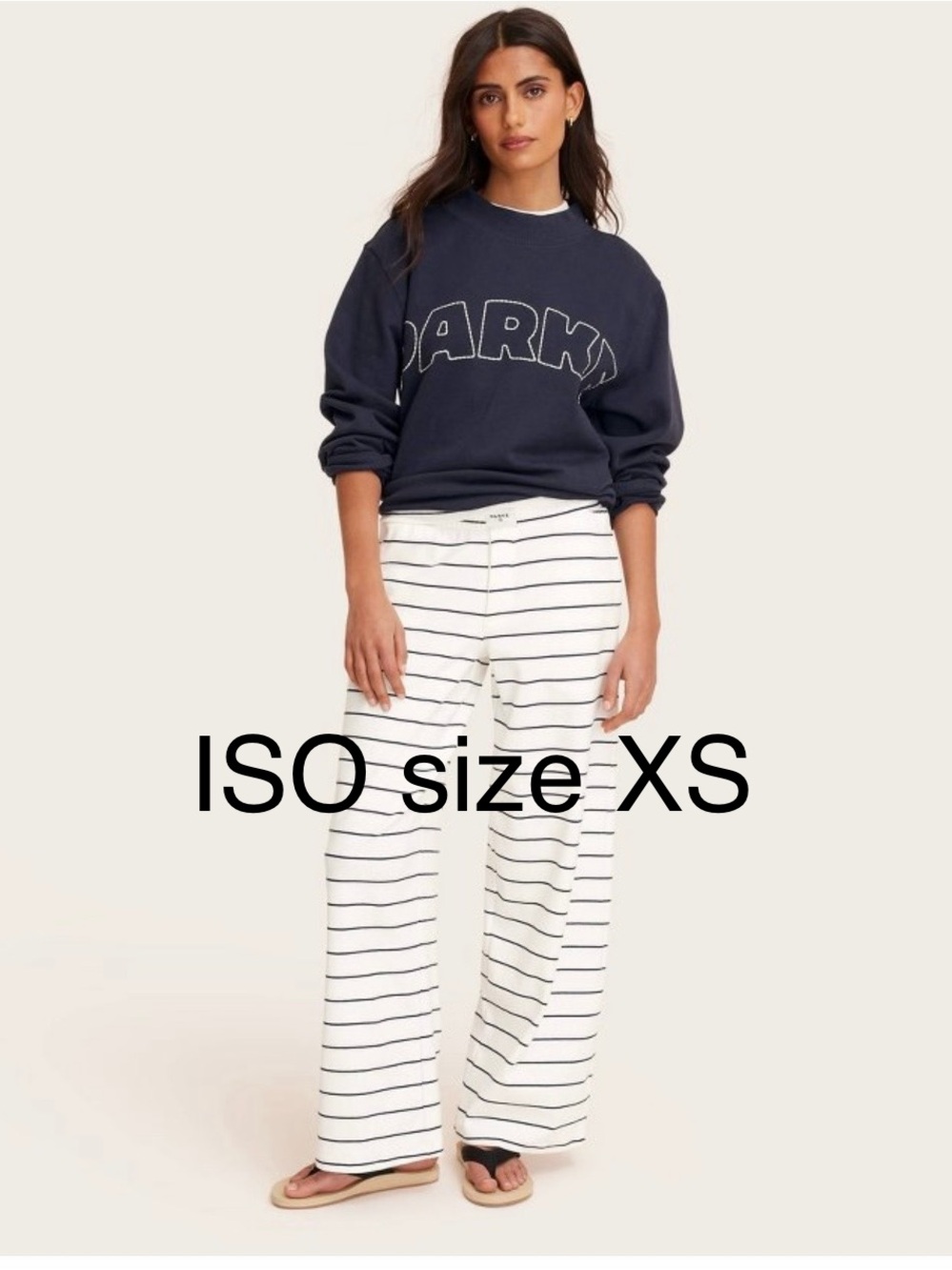 ISO pants size XS